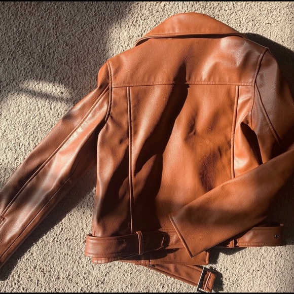 OAK+FORT leather jacket for women - Picture 5 of 10